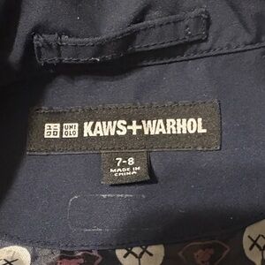 Uniqlo Kaws + Warhol jacket